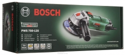 Болгарка BOSCH PWS 750-125